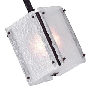 Alternative view of Assunta 1 Black Pendant