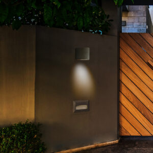 Artisan Concrete Corinthian Wall Sconce Dark Grey Fixture