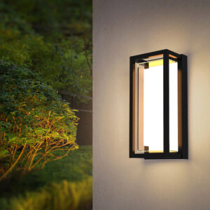 Alternative view of Smart LED Outdoor Wall 22W RGB + CCT WiFi App Control
