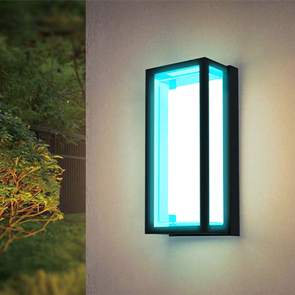 Smart LED Outdoor Wall 22W RGB + CCT WiFi App Control