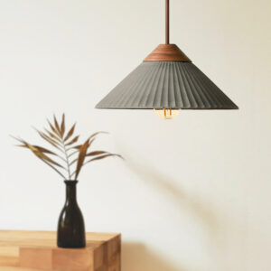 Alternative view of Artisan Concrete Summit Mountain Pendant Fixture Dark Grey